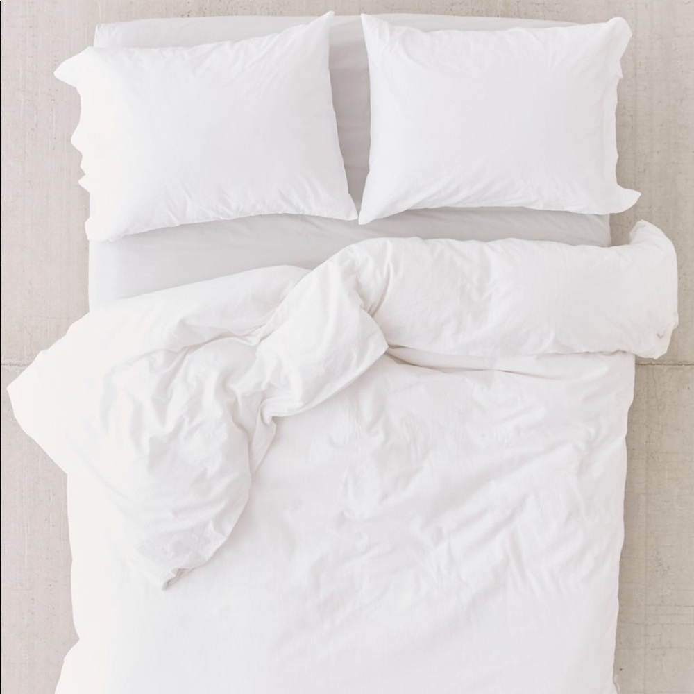 Urban Outfitters Washed Cotton Twin XL Duvet Cover